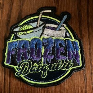 Frozen Daiquiri embroidered patch